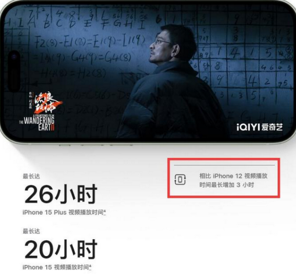 滨江苹果15换电池网点分享iPhone15电池容量是多少 
