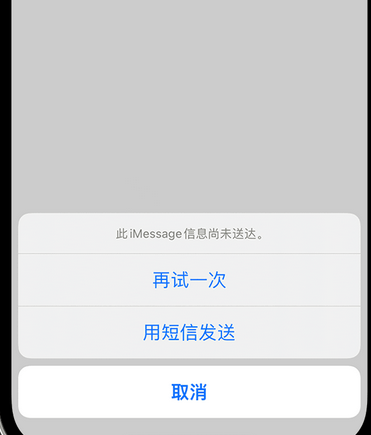 滨江apple维修iPhone上无法正常发送iMessage信息